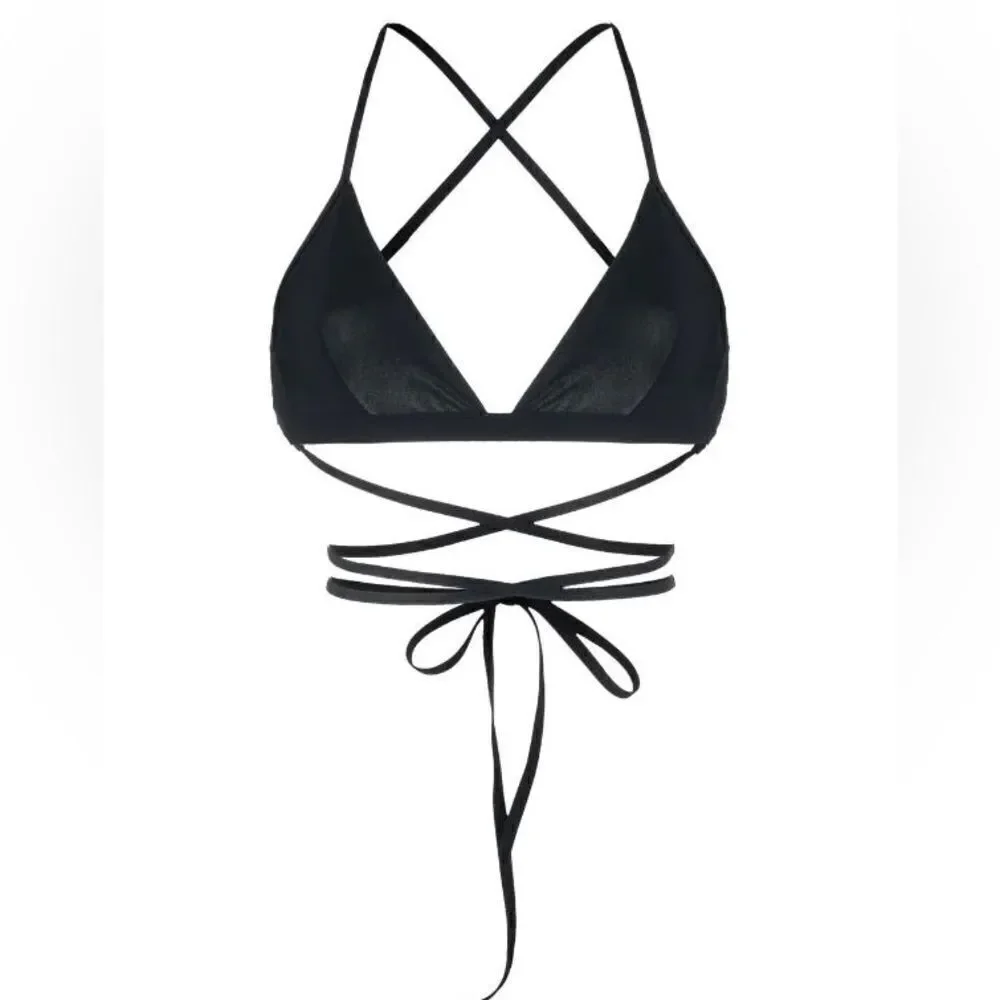 Isabel Marant solange crossover-strap bikini top